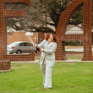 Sequence Suit from Express Size L top and Bottom